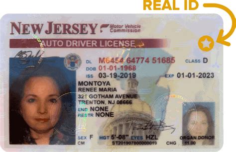 smart id card nj|nj license real id.